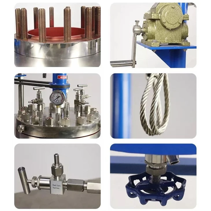 High Pressure Hydrogenation Reactor