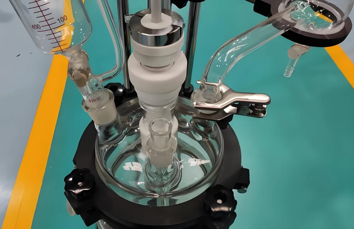 Double Jacketed Glass Reactor | Shaanxi Achieve chem-tech Double Jacketed Glass Reactor | Shaanxi Achieve chem-tech