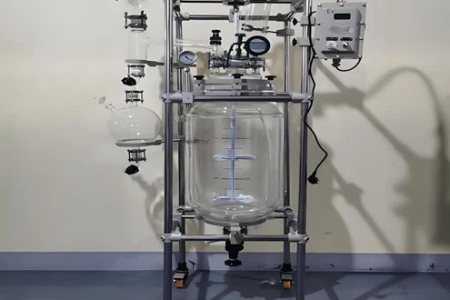 100l Glass Reactor | Shaanxi Achieve chem-tech 100l Glass Reactor | Shaanxi Achieve chem-tech